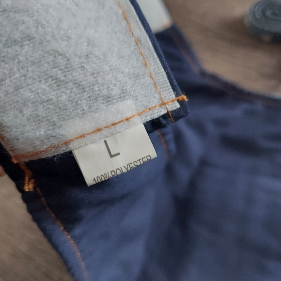 Pet Dog Cat Denim Vest w/ Stars Puppy Dog Harness And Leash Set - Picture 4 of 10